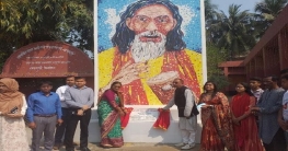 ঝিনাইদহে মরমি কবি পাগলা কানাইয়ের মুর‌্যাল উদ্বোধন