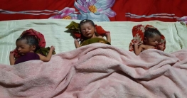 কালিহাতীতে একসঙ্গে তিন কন্যা সন্তানের জন্ম দিলেন গৃহবধু